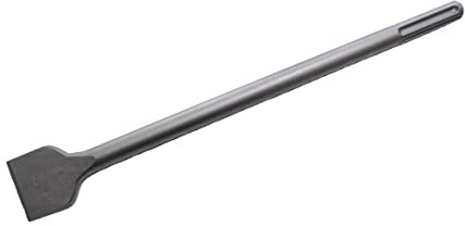 WERHE SDS-Max Breitmeißel 50 x 400 mm – Robuster Flachmeißel aus gehärtetem Stahl für Fliesenentfernung und Abbrucharbeiten | SDS-Max Aufnahme 18 mm, kompatibel mit gängigen Bohrhämmern, ideal für Fliesenentfernung, Putz und Abbrucharbeiten