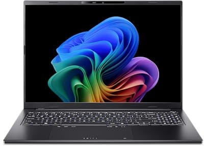 Acer Swift Go 16 AI | Copilot+ PC Laptop | Core Ultra 9 | 32GB/2TB | 16 WUXGA+ OLED 120Hz | Core Ultra 9 288V | 32GB RAM | 2TB SSD | Windows 11 Home | QWERTZ