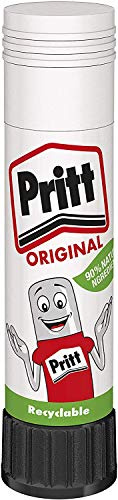 Pritt 2 x Klebestifte, sicherer und kinderfreundlicher Bastelkleber für Kunst und Handwerk, starker Halt für Schul- und Bürobedarf, 1 x 11 g