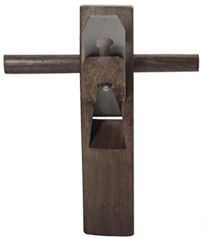 Mini rabot à main en ébène charpentier rainurage du bois coupe charpentier rabot manuel travail du bois plan plat coin rasage rabot pour bricolage outil de travail du bois(280 mm)