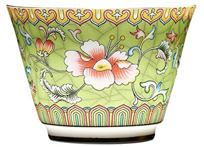 IMIKEYA Retro Keramik Teetasse Dekorative Teegeschirr Für Oolong-Tee Puer-Tee Schwarzen-Tee Weissen-Tee Gelben-Tee Langlebig Und Praktisch Für Langzeitgebrauch Mit Exquisiter Verarbeitung