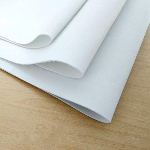 ZJCNHY Patchwork 200g 300g 400g Einzelseitengewebe Klebstoffbaumwoll-Batting-Creme-Interlining-Füller DIY. Handwerk Zubehör (Color : 300g 100x100cm)