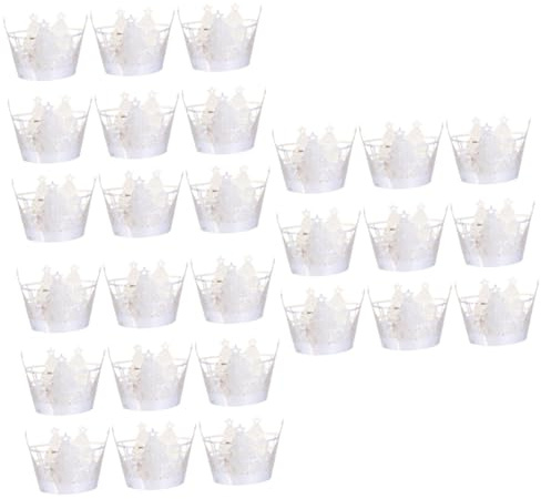 MAGICLULU 150pcs Baking Paper Cupcake Liners Paper Cake Cup Cupcake Wrappers Muffin Liners Cases for Baking