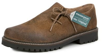 Stockerpoint havferlskor, Tailor, ljusbrun, vintage, kostymskor i läder, för män, brun, Ljusbrun vintage, 43 EU