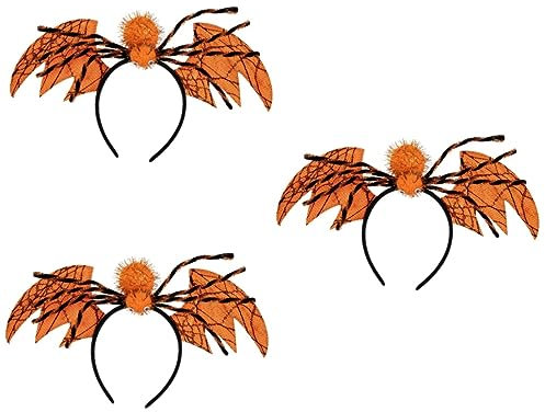 Vaguelly 3st Halloween-stirnband Party-haarreifen Halloween-kostüm-stirnband Halloween-party-stirnbänder Halloween-dekorationen Halloween-kostüme Für Kinder Halloween-requisiten Plastik