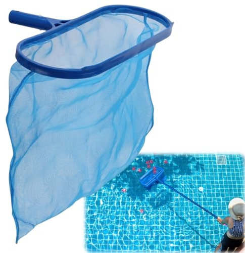 ZDL Retino Superficie per Piscina,Retino Raccogli Foglie Piscina,Retino per Piscina,Rete Pulita per Piscina,Retino per Piscina,Retino per Pulizia della Piscina,Pool Skimmer Rake Net,per Pulizia