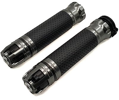 BKQCVY CNC 7/8'' 22MM Motorrad Griff Motorrad Lenker Enden Für HP2 Enduro K1200R K1200S K1300S/R/GT K1600GT/GTL Griffzubehör
