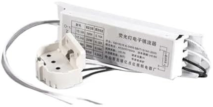 RTRCAGAKM AC180-250V Fluorescent 18W Lamps Lighting Electronic Ballast with Lamp Socket, Suitable for H tube lamp