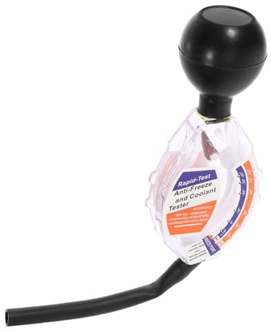 MOTHNUR Testeur de Liquide de Refroidissement Précis avec Cadran Densitomètre Antigel Multifonction pour Radiateur Voiture Portable et Facile à Utiliser