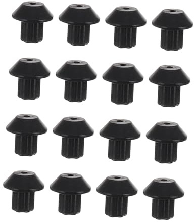 DOITOOL 48PCS Rubber Burner Feet Pads for Gas Range Stove Grate Replacement Feet Compatible with Wbk Anti-scratch Cooktop Protector for Stable Leveling