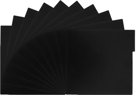 STAHAD Séparateurs de Disques Vinyles Plastique Lot de 15 Pièces Inscriptibles pour Organisation Divers Environnements Albums Vinyles et DVD