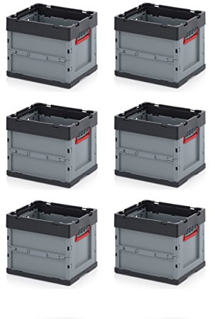 6 x professionell fällbox 40 x 30 x 32 inklusive gratis tullager * 6-set