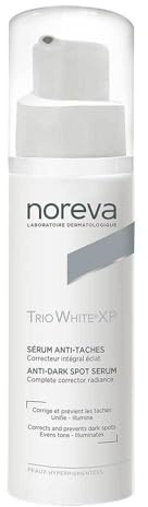 Noreva - Trio White XP - Sérum Anti-Taches - Corrige et Prévient l'Apparition des Taches - Illumine et Unifie le Teint - Fabrication Française - 30ml