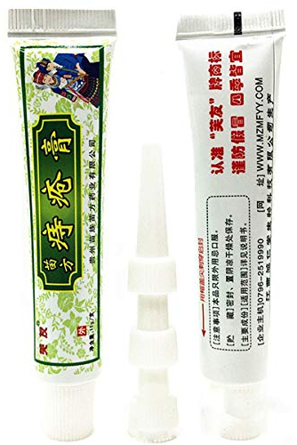 Ungüento para hemorroides HELLOYOUNG Supositorios de material a base de hierbas Crema potente para hemorroides Hemorroides externas Ungüentos mixtos para hemorroides de grietas