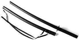 Playwell Martial Arts Black Polypropylene Contact Bokken W/Blood Groove With Scabbard - NEW