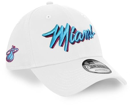 New Era Miami Heat Cap NBA verstellbar Basketball Kappe Snapback Trucker 9Forty Basecap