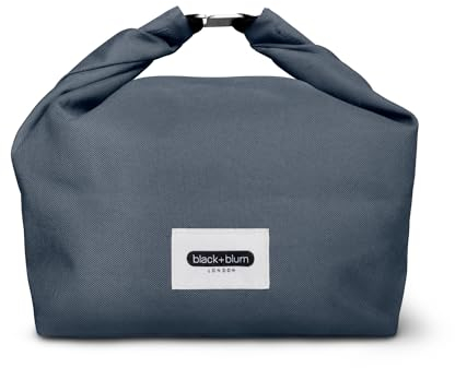 BLACK + BLUM Lunchtasche 6,7 L | recycelter Kunststoff | Ozean | isolierte Lunch Tasche | auslaufsicher dank Rolltop-Konstruktion | Wasserabweisende Innenfläche | hält Lebensmittel kühl