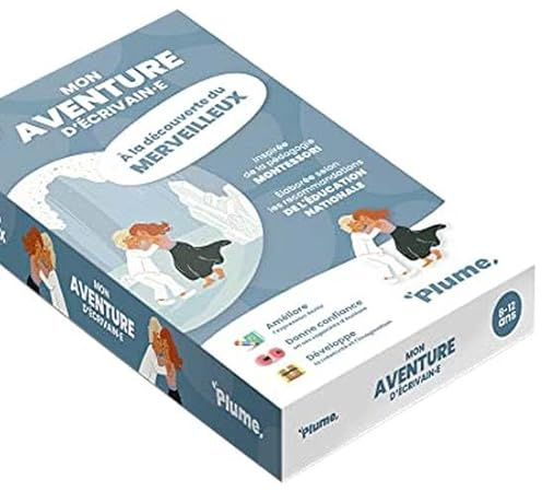 PLUME Mi Aventura de Escritorio: descubre el Maravilloso Juego Divertido e Innovador – Ocio Creativo – A Partir de 8 años