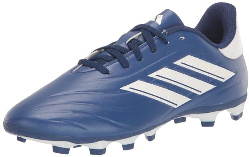 adidas Copa Pure Ii.4 - Scarpe da calcio flessibili unisex per adulti, Blu lucido/Bianco/Rosso Solare, 14 US Women/13 US Men
