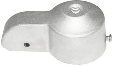 Gotetiso Mástil de Bandera Accesorios con Polea de Nailon Accesorios de Asta de Bandera Estacionario Bandera Pole Topper de Aluminio Heavy Duty Accesorio para Mástil de Bandera Accesorios de Repuesto