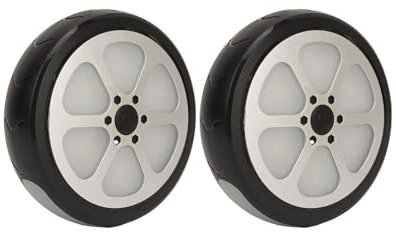 Lumières de sécurité pour Poussette, 2 Pièces, en Forme de Roue, 3 Modes D'éclairage, Alimentées par Piles AA, Lumières LED pour Vélo, avec Vis, pour L'extérieur