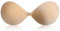 LuLiyLdJ Soutien Gorge sans Bretelles, Soutien Gorge Invisible, Coque Soutien Gorge, Soutien-Gorge Collant Soutiens-Gorge sans Bretelles pour Femmes Push Up Dos Nu adhésif, (Couleur Chair), 1 Paire