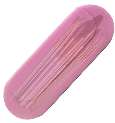 Holdes Sac en silicone pour pinceaux de maquillage, organisateur d'outils de maquillage – Support de pinceaux de maquillage pour le visage, organisateur d'outils de maquillage, étui de pinceaux de