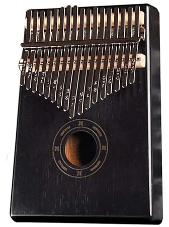 kalimba 17 Tasten Kalimba Daumen Finger Klavier Musikinstrumente Schwarz