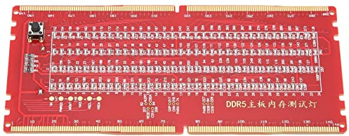 QANYEGN DDR5 Memory Tester, Computer Memory Tester, LED Desktop Motherboard Repair Analyzer Tester for Memory Computer Repair
