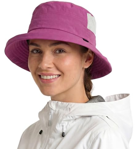 TOP-EX Damen Sonnenhut mit Pferdeschwanz, wasserdichter UPF 50 Fischerhut | UVCoolix™, UPF 50 Sonnenschutz, komfortable Zopföffnung, luftige Mesh-Einsätze, für Wandern Angeln Gartenarbeit