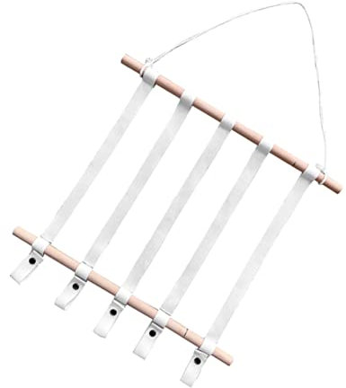 BUGUUYO Supporto Da Parete Per Organizer Per Forcine in Legno Scandinavo Moderno Per Fermagli Per E Fiocchi