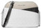 Michael Kors Jet Set Travel Medium Color-Block Signature Logo Dome Crossbody Bag, Optik Weiß Multi, Medium