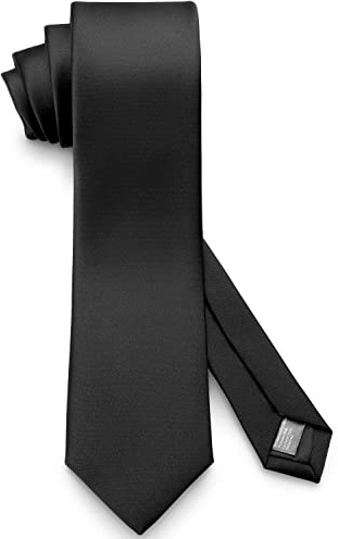 ADAMANT XXL-Krawatte | Elegant-Fein Dezent | Beerdigung & Business | 160cm lang, 7,5cm breit, Knitterfreier Stoff mit edler, feiner Struktur. Pflegeleicht, formstabil-Beerdigungen & Businesss