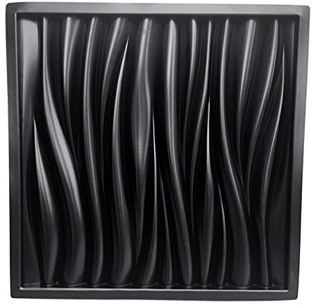 Xinsheinelry d'onde Murau en Béton Ciment Moule Plâtre en Plastique Carreaux Pierre Pierre Bricolage Manuel Jardin Pelouse pour Le Pavage Pavage Chemin
