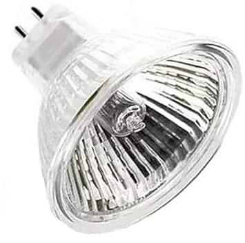 DLEDMOP MR16 Lampadina Alogena 24V 50W 20W 35W GU5.3 MR16 Luce Lampadine Alogene Copertura in Vetro per Lampada Da Scrivania Luce A Binario(1PCS/ 50W)