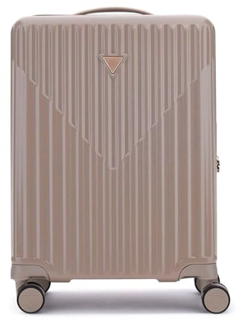 GUESS Trolley Centennial 18 In 8-Wheeler Light Coffee Taupe 55cm