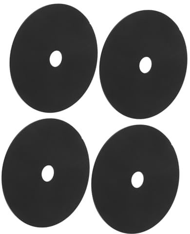 VALICLUD 4piezas Protector para Cepillo De Inodoro Placas Redondas Antimanchas y Antibacterianas Accesorios para Limpiar Inodoros Barrera Efectiva contra Olores y Salpicaduras