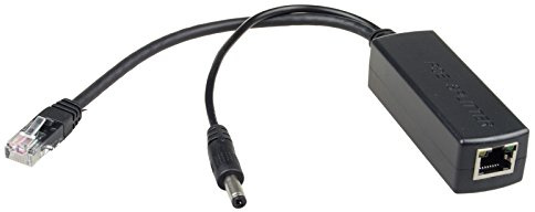 DSLRKIT Gigabit Active PoE Splitter Power Over Ethernet 48V to 12V 10/100/1000Mbps
