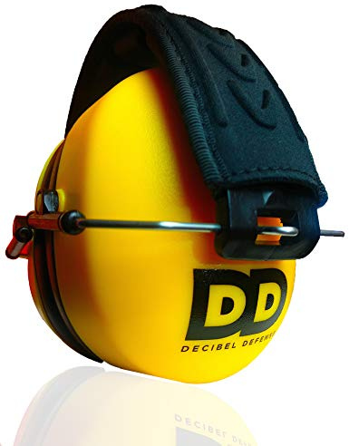 DECIBEL DEFENSE Professioneller Sicherheits-Gehörschutz – 37 dB NRR – der am höchsten bewertete und bequemste Gehörschutz für Schießen und industriellen Einsatz – professioneller Gehörschutz