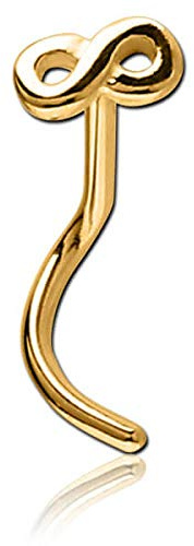 Inoki - Stud de nez or 9k Infini