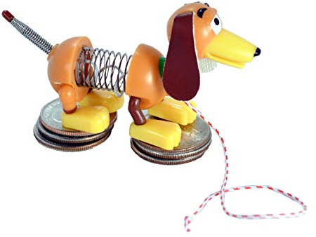 Super Impulse Worlds Smallest Slinky Dog Mini Retro Toy,various,SI5027