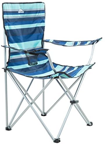 Trespass Adults Folding Camping Chair With Cup Holder Fishing Portable - Branson
