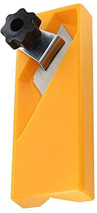 Manual Wood Planer, Plastic Board, Gypsum Board Chamfering Device, Manual Trimming Device, Double Groove Type A/Single Groove Type B, Yellow(B)
