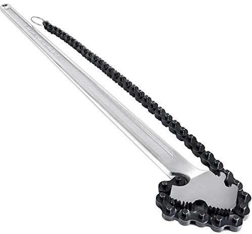 VEVOR Clé à Chaîne Poignée 610 mm Chaîne 560 mm, Clé à Tuyaux en Acier au Carbone, Adaptée à la Réparation de Réservoirs d'Essence, la Plomberie Domestique, l'Entretien des Véhicules Garage Atelier