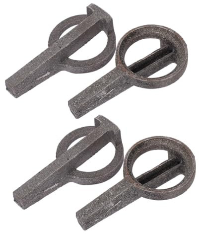 HOMSFOU 4pezzi Inserto Per Scaffalature Pin Di Blocco Per Accessori Di Struttura Facile Installazione e Massima Durabilità