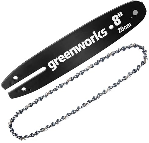 Greenworks Barra di ricambio per sega a palo e catena da 20,3 cm