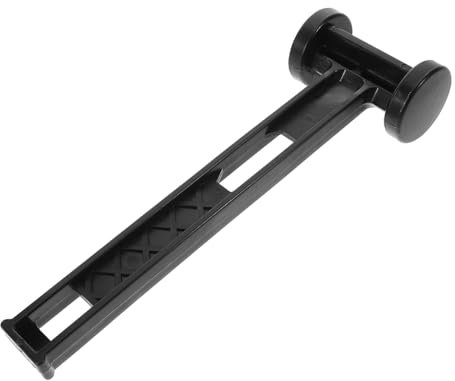 Yardwe Zeltheringhammer Zeltnagelhammer Leichter Survivalhammer Kleiner Hammer Outdoorhammer Camping Heringzieher Praktischer Campinghammer