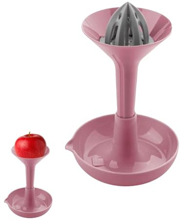 Spremifrutta, Spremisucco | Spremilimone manuale rotante - Alesatore con pressa rotante multifunzionale, spremiagrumi manuale per agrumi, limone, lime, melograno