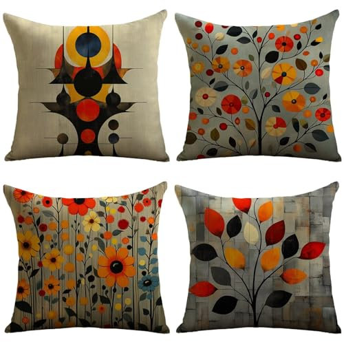 Cuscini Esterno Grigio Federe Cuscini Divano 70x70cm Cuscino Divano Astratto Velluto Copricuscini Decorativi Doppia Faccia Stampa Fodera per Cuscino per Sedia Camera Arredo Esterni Giardino JL-447