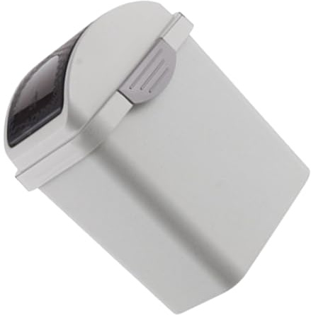 HEALSOPTHY Bote de Basura Tapa Abatible de Plástico para Interior